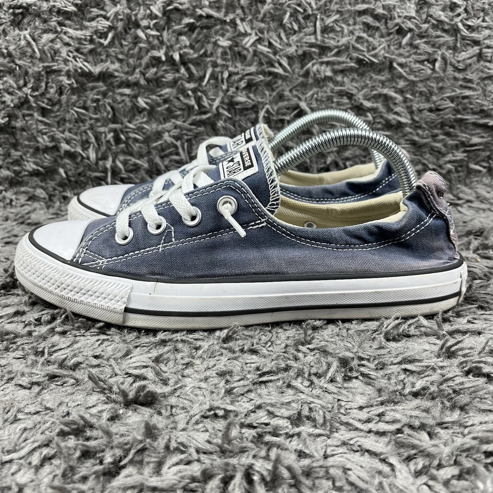 Converse Chuck Taylor All Star Shoreline Navy Blue Sneakers 537080F Size 10